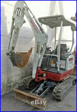 2016 Takeuchi TB216 Mini Excavator Digger 944 Hrs Takeuchi Dealer 3900 lbs