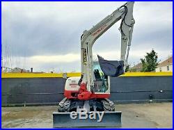 2016 Takeuchi TB290 Mini Excavator Digger 18,630 lbs 2244 Hours Work Ready