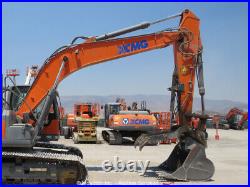 2016 XCMG XE210CU Excavator Crawler Trackhoe Aux Hyd Thumb Q/C Cummins bidadoo