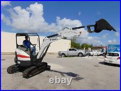 2017 BOBCAT E26 MINI EXCAVATOR 6,000 LB 2 SPEED With BLADE SELECTABLE CONTROLS