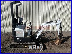 2017 Bobcat 418 Mini Excavator 2 Post Folding Rops Aux Hyd 2 Speed 10 HP 588 Hrs