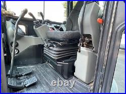 2017 Bobcat E26 Mini Excavator, Cab, Long Arm, 2 Speed, Cold Ac/heated Cab