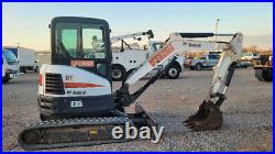 2017 Bobcat E35 Cab A/C Mini Ex Ecavator Trackhoe 33hp 10ft Dig 7500lb 1277hrs