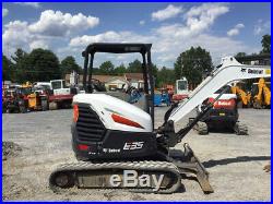 2017 Bobcat E35 Hydraulic Mini Excavator Only 800 Hours Super Clean