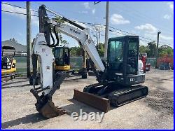 2017 Bobcat E42 Enclosed Cab A/C X Change Extended Arm 2 Speed Thumb