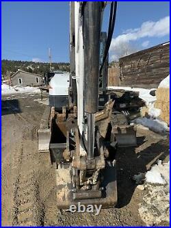 2017 Bobcat E50 Excavator, Blade, Hydraulic Thumb, 1970 Hrs, Cab With A/C