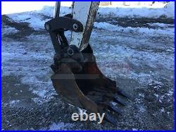 2017 Bobcat E55 Mini Excavator, Cab, Aux Hyd, Long Arm, 2 Spd, Heat A/c, 49.8 HP