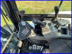 2017 Bobcat E55 Mini Excavator Cab Heat/ac