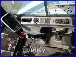 2017 Bobcat E63 Compact Excavator, Enclosed Cab, Hvac, 2spd, Long Arm, Hyd Thumb