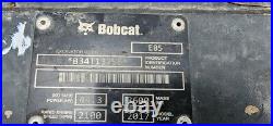2017 Bobcat E85 Midi Excavator. 2139 Hours! 2 Speed! Auxiliary Hydraulics