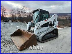 2017 Bobcat T650 Track Skid Steer Low Hours Cab Heat A/c Very Nice! We Finance