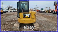 2017 Cat 305.5E2 Cab A/C Rubber Track Mini Excavator Trackhoe