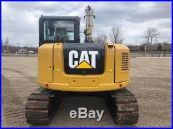 2017 Caterpillar 308E2 CR Crawler Excavator Diesel Cab AC Track Cat 308 Midi