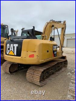 2017 Caterpillar 313FL GC Cab A/C Excavator Trackhoe Aux Hydraulics Cat