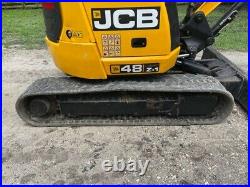 2017 Jcb 48z-1 Mini Excavator 10,200 Lbs Low Hours Ready To Work