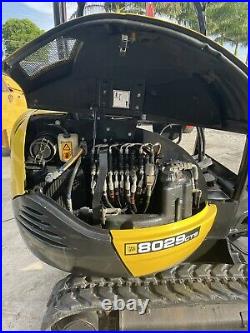 2017 Jcb 8029 Cts Mini Ex 2 Speed Low Hrs