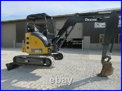 2017 John Deere 35G EXCAVATOR Runs and operates Great! LOW HOURS Long Stick