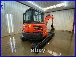 2017 Kubota Kx057-4 With Cab Track Excavator With A/c And Heat, 2-speed