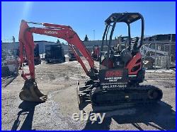 2017 Kubota U25 Excavator -bobcat, Caterpillar Etc