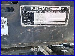 2017 Kubota U25 Excavator -bobcat, Caterpillar Etc