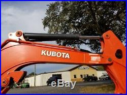2017 Kubota U35-4 Mini Excavator, Only 330 Hours, Ready To Work