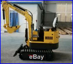 2017 Mini Excavator MR08 Mini Crawler Excavator GLOBAL SHIPPING