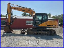 2017 Sany SY135C Hydraulic Excavator with Cab 3rd Valve & Thumb CLEAN 2000Hrs