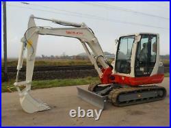 2017 Takeuchi TB250 Mini Excavator Digger Ex Demo only 10 hours