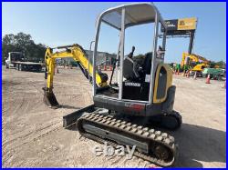 2017 Wacker EZ28 VDS Mini Excavator Rubber Track Crawler Backhoe Bucket bidadoo