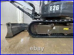2018 Bobcat E26 Orops Mini Compact Track Excavator