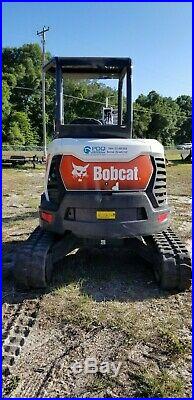 2018 Bobcat E35 Mini Excavator, Diesel, Tracks, 540 Hours, Oem Hyd Thumb