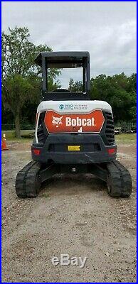 2018 Bobcat E35 Mini Excavator, Diesel, Tracks, 742 Hours, Oem Hyd Thumb
