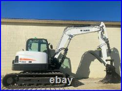 2018 Bobcat E385 Excavator 1400 Hrs Hydrulic Thumb