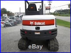 2018 Bobcat E42 Mini Excavator, 16 Hours! , 2 Speed, Laser Grading System, 42 HP