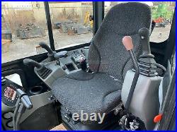 2018 Bobcat E42 Mini Excavator, Cab, Hyd Thumb, Long Arm, Heat A/c, 232 Hours