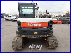2018 Bobcat E85 Excavator, Cab, Heat/ac, 1304 Hrs, Hyd Thumb, 2 Speed, 59.4 HP