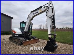 2018 Bobcat E85 Heat/Ac Quick Coupler Excavator FINANCING + SHIPPING Cat