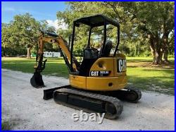 2018 Caterpillar 303.5e Cr Mini Excavator Hyd Thumb Quick Attach Bucket