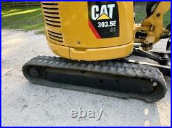 2018 Caterpillar 303.5e Cr Mini Excavator Hyd Thumb Quick Attach Bucket