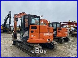 2018 Hitachi Zx85US Excavator 598 Hrs Withhydro Thumb, Cplr, warranty Loaded Cat