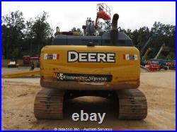 2018 John Deere 210G LC Excavator Trackhoe Cab Heat A/C Aux Hyd Bucket bidadoo