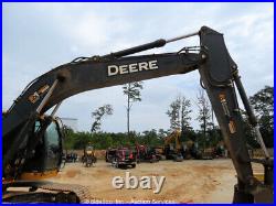 2018 John Deere 210G LC Excavator Trackhoe Cab Heat A/C Aux Hyd Bucket bidadoo