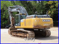 2018 John Deere 350G Excavator Cab Backhoe Trackhoe Hydraulic Thumb bidadoo