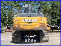 2018 John Deere 350G LC Excavator Cab Backhoe Trackhoe Aux Hydraulics bidadoo