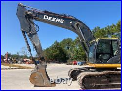 2018 John Deere 350G LC Excavator Cab Backhoe Trackhoe Aux Hydraulics bidadoo