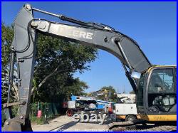 2018 John Deere 350G LC Hydraulic Excavator A/C Cab Trackhoe Aux Hyd bidadoo