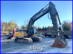 2018 John Deere 350G LC Hydraulic Excavator Trackhoe A/C Cab Aux Hyd bidadoo