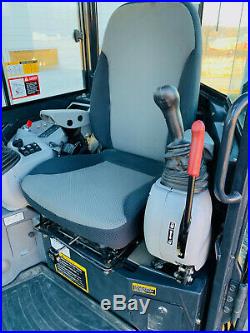 2018 John Deere 35G Mini Excavator with Cab, Heat, A/C, Low Hrs, Warranty