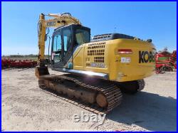 2018 Kobelco SK210LC-10 Hydraulic Excavator Trackhoe A/C Cab Aux Hyd Q/C bidadoo