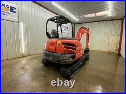 2018 Kubota Kx040-4 Orops Mini Compact Excavator With Front Auxiliary, 18 Quick